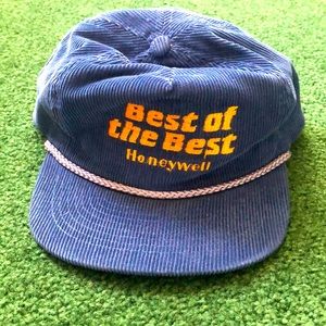 Blue corduroy Honeywell BEST OF THE BEST cap